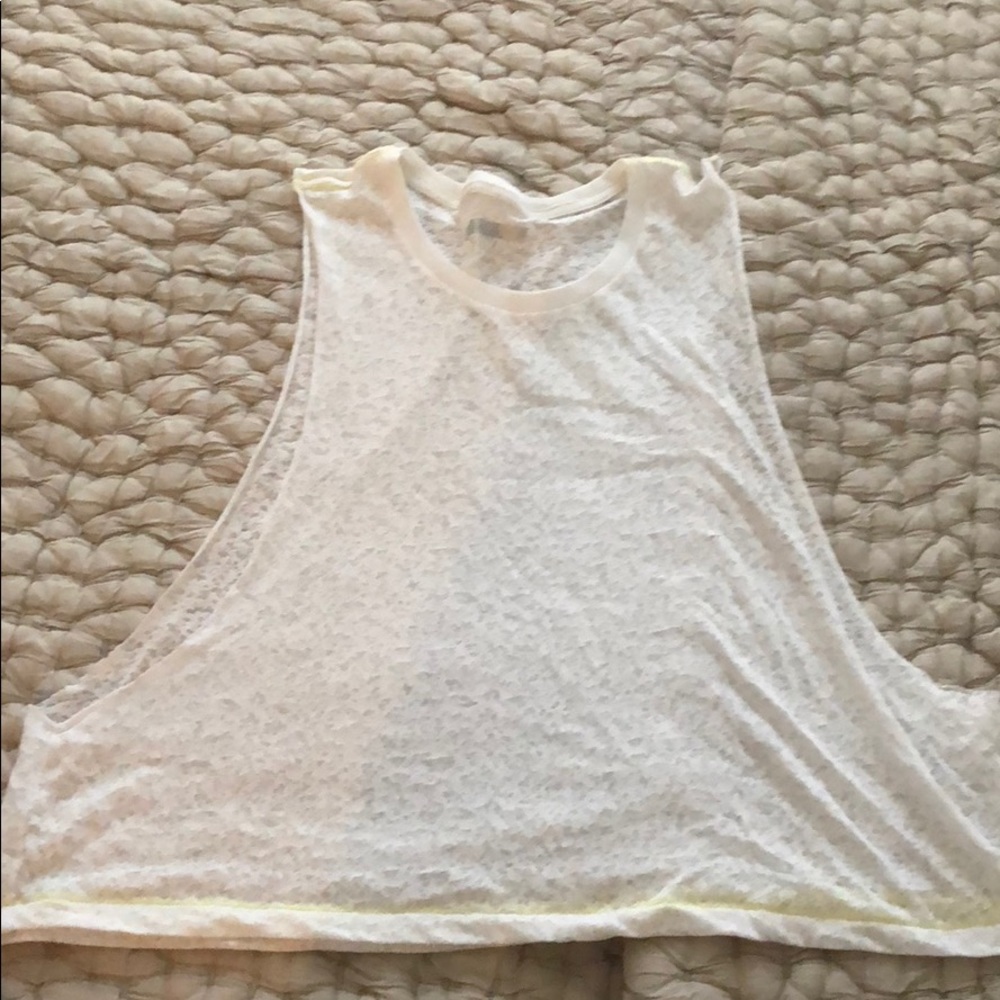 Forever 21 Cut Off Workout Top